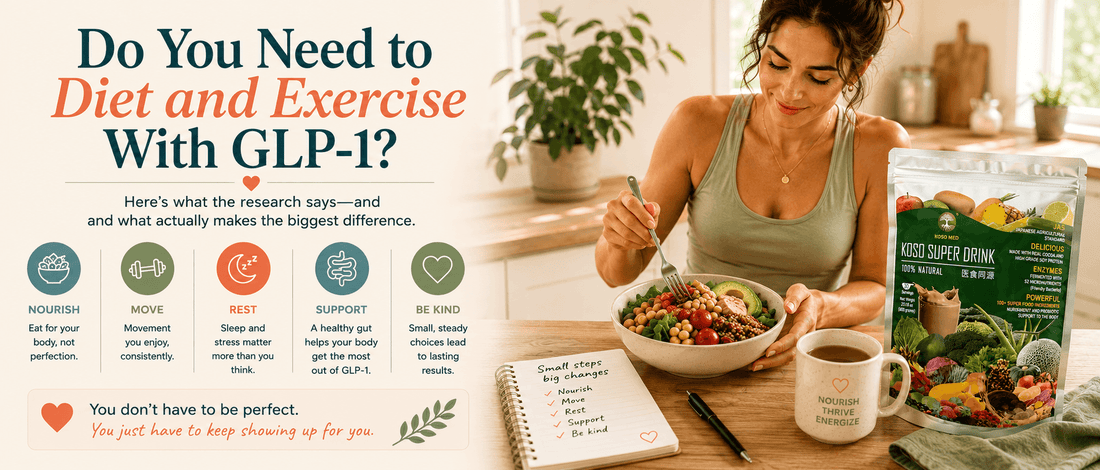Do You Need to Do Diet and Exercise With GLP-1?