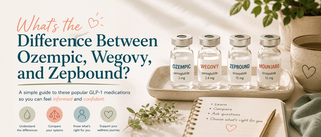 What's the Difference Between Ozempic, Wegovy, and Zepbound? – Ask Danni