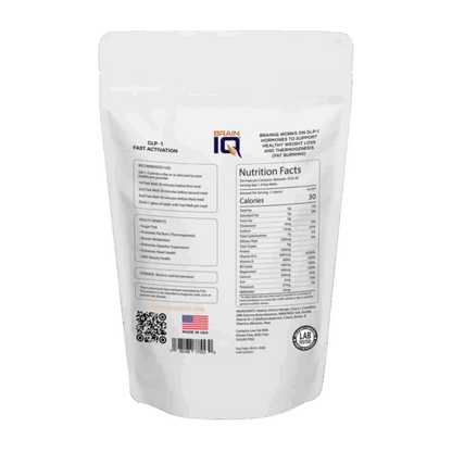 BrainIQ GLP-1 Salted Caramel Fast Melts | Cravings & Weight Support